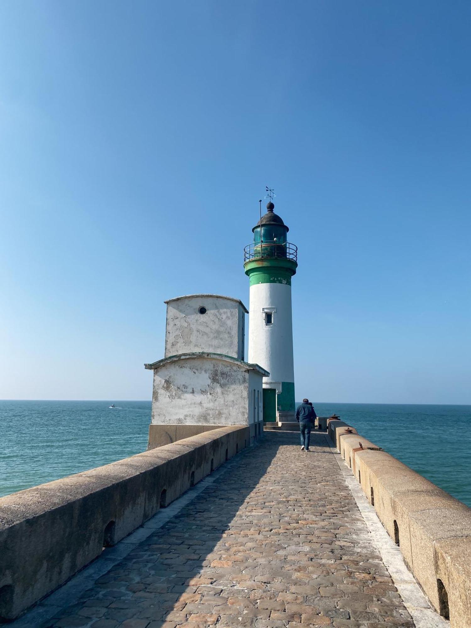 La Coquille - Vue Mer Panoramique & Port Treport Le Tréport Buitenkant foto